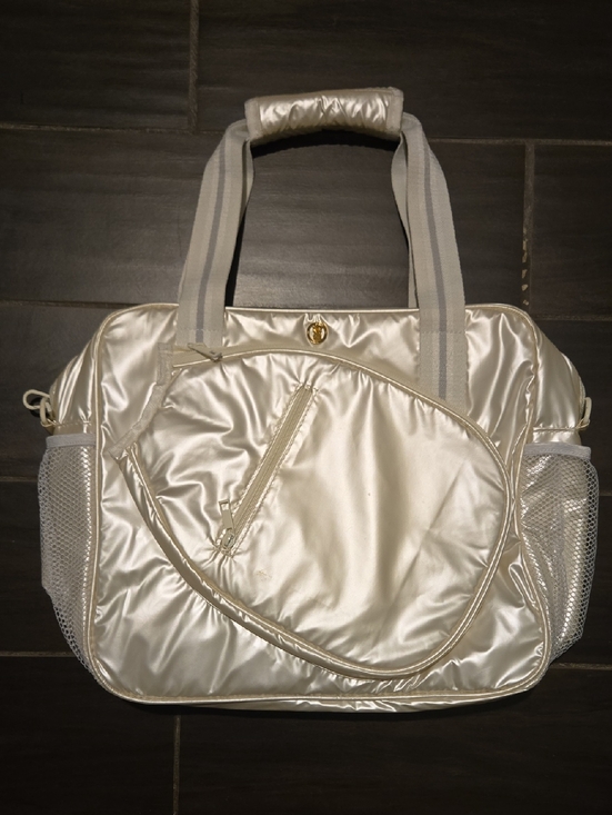 Handbags - Simply Souther White Pearl Pickleball Tote NWOT